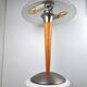 Art Deco Mushroom Liner Lamp 80s by Jakob Maul