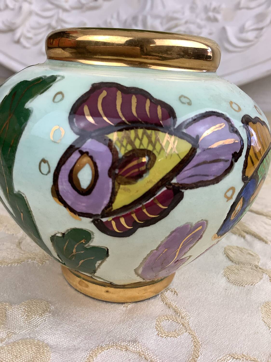 Old Kerina Monaco Ball Vase