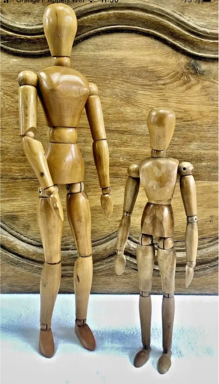 Former artist's studio mannequin