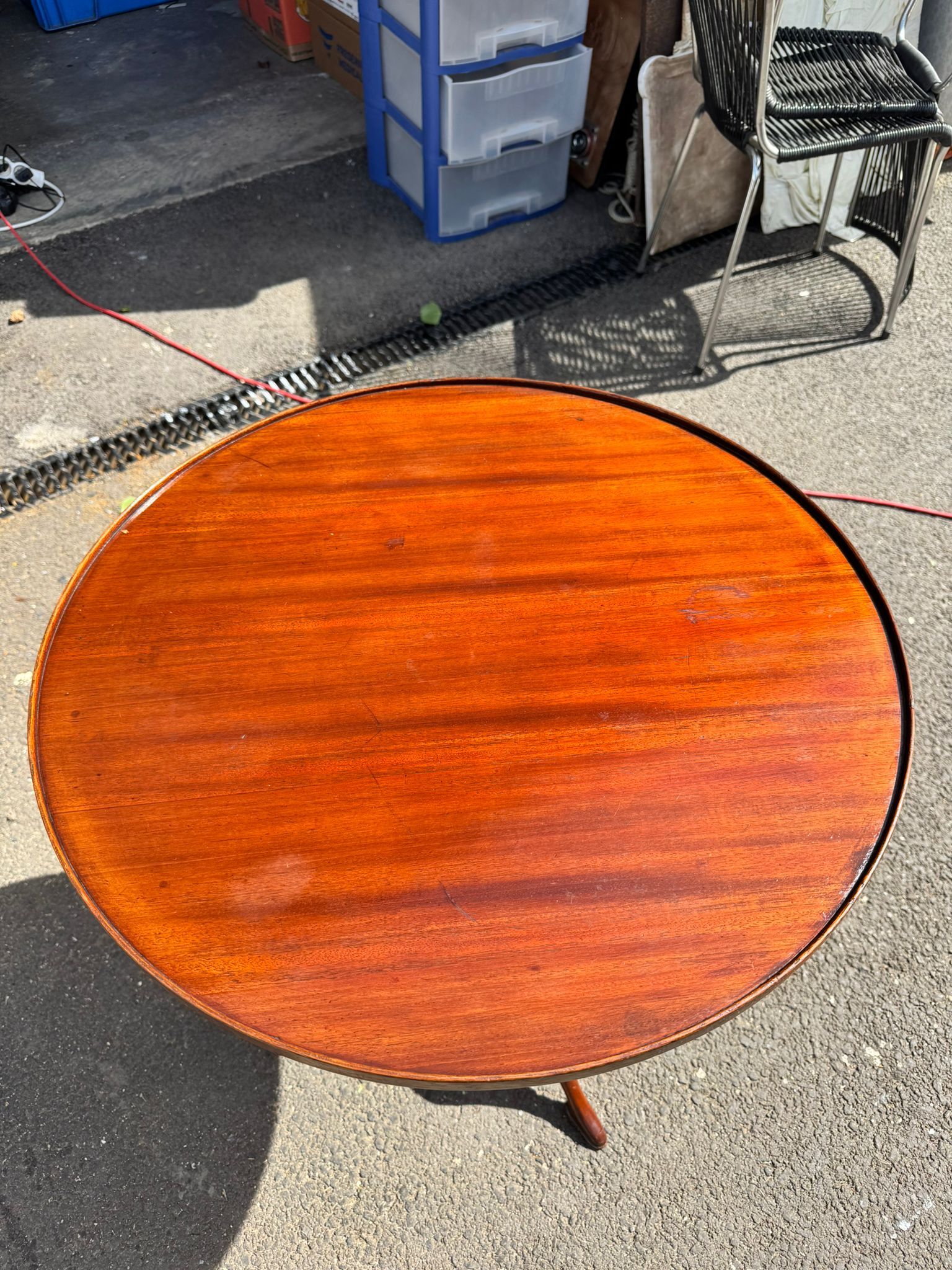 Rare stamped Guéridon by Mailfert / Erotic furniture / Curiosity