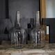 Bonbonne verre transparent