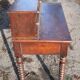 Oak tiered desk
