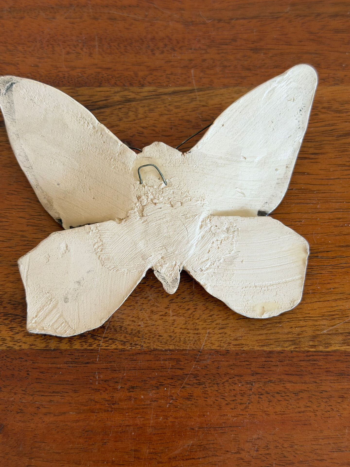 Ceramic butterfly to hang