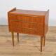Mid-century danish teak dresser, 1960s