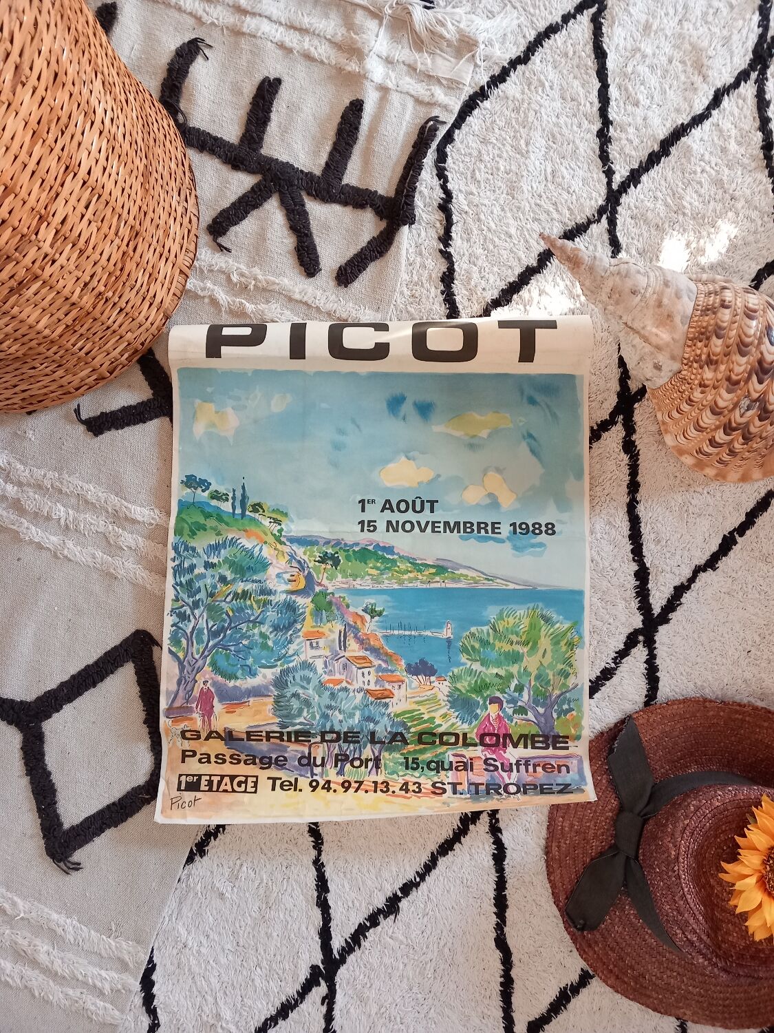 Picot exhibition poster 1988