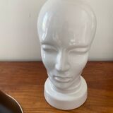 Ceramic marotte hat head West Germany