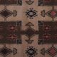 Vintage Turkish rug handmade 138x244 cm