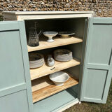 Petite armoire parisienne vintage couleur blanche