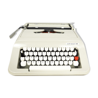 Typewriter Underwood beige vintage 319