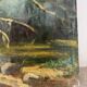 "Study for the fallen tree" oil on canvas signed 1925