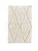 Beni Ouarain rug 155 × 240 cm – Handmade cream Berber wool rug