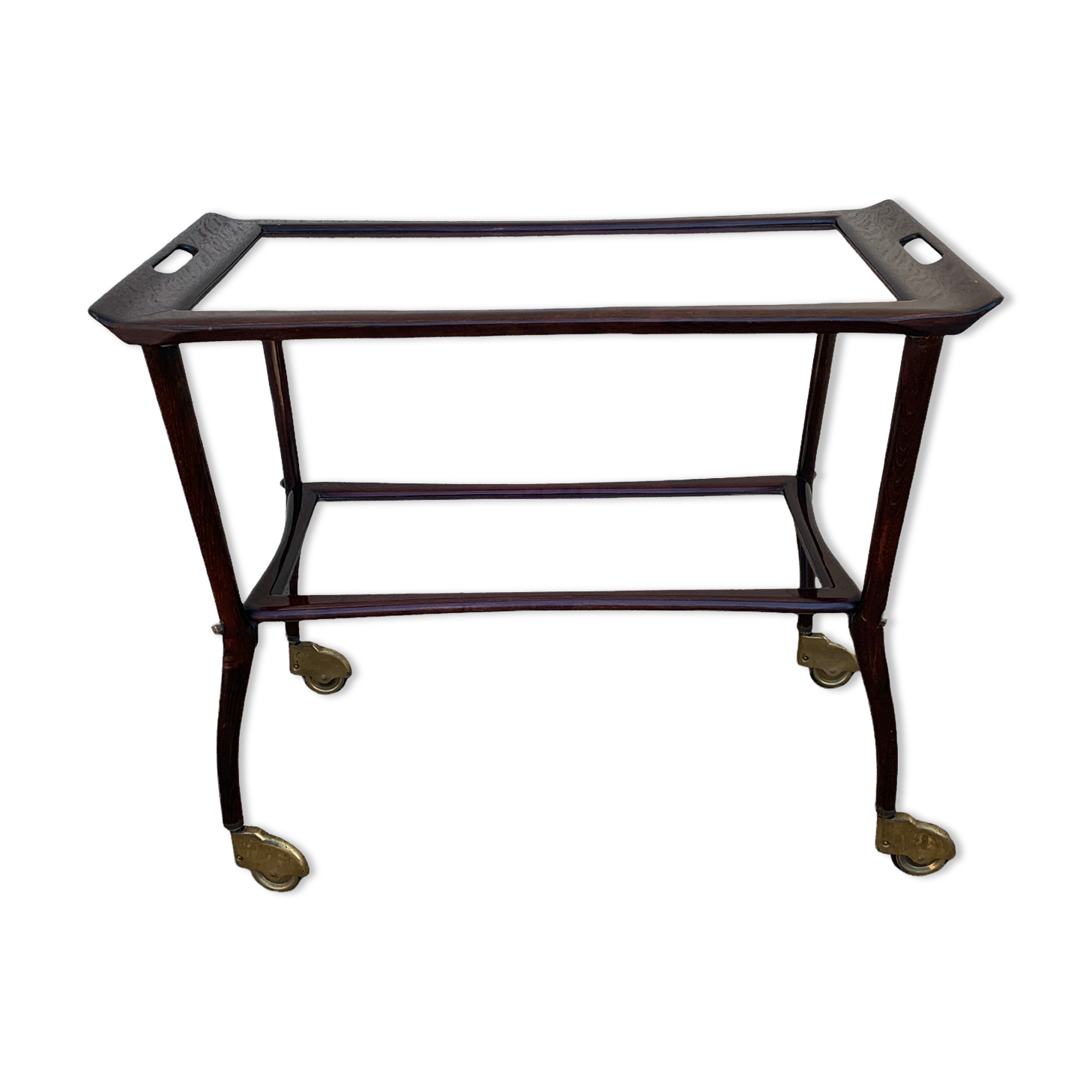 Serving trolley mahogany 1950