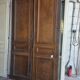 3 paires de portes de séparation du XIXème s.