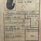 Oak sideboard by Jiri Jiroutek, model U-460, 1960