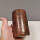 Beautiful vase in metallic glaze from Hjort ceramics Denmark 1980s