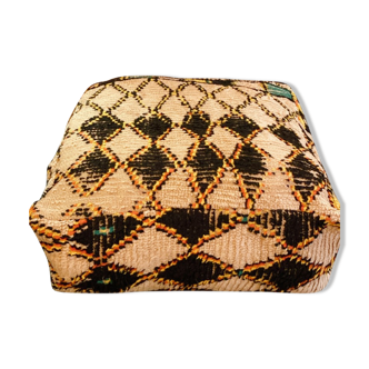 Rectangular berber pouf
