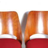 Dining Chairs by Oswald Heardtl for TON, set of 4