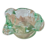 Vintage glass ashtray or catchall.