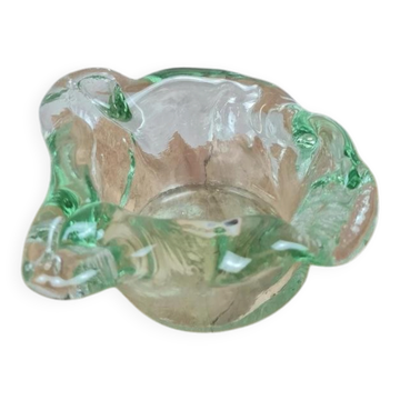 Vintage glass ashtray or catchall.