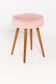 Pink baby stool from the 20th century, Europe, 1960s.