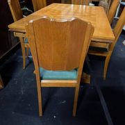 Dining table and its 6 chairs