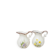 Vases, pichets à motifs botaniques