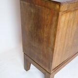 Low Sidebaord In Rosewood With Brass Handles From 1950s