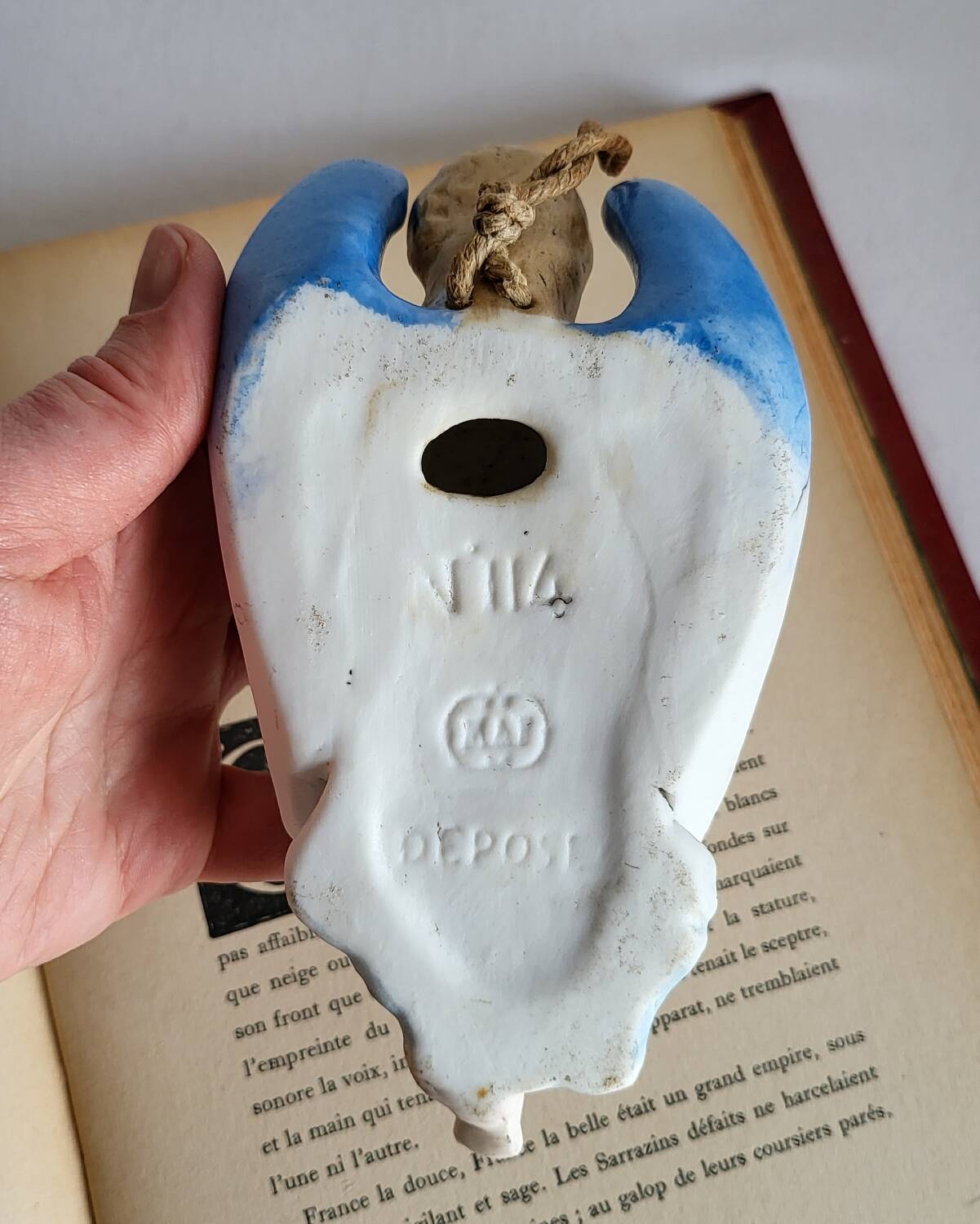 Polychrome Biscuit Font in the 19th Century