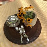 Round top or centerpiece in worked wood dimension