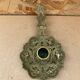 Antique Vintage Gilt Bronze Cellar Raz Hand Candle Holder