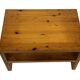Table de chevet en pin, années 70