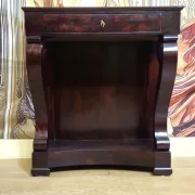 Empire-style console – Mahogany – 1 drawer – 19th century