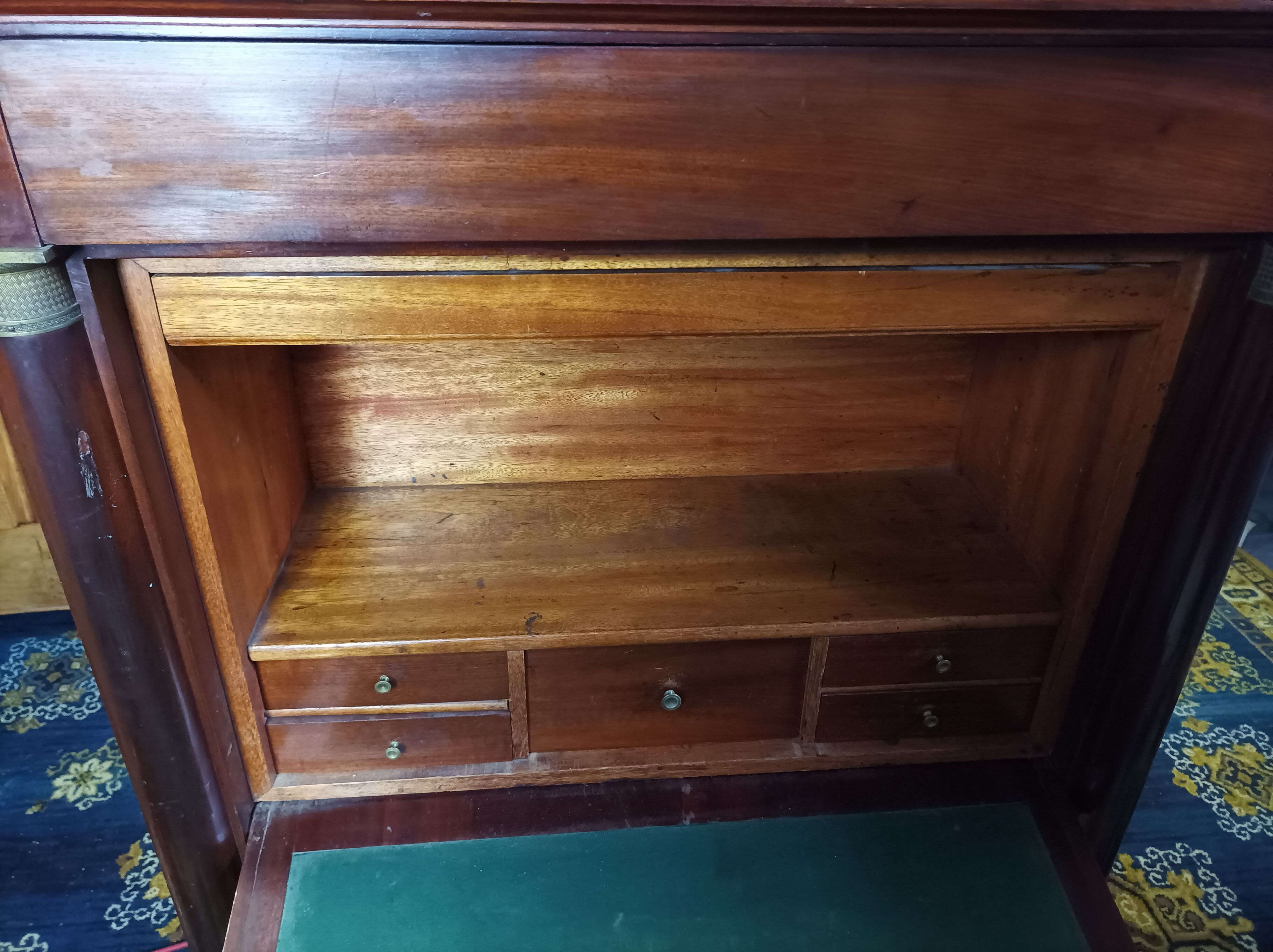 Secretaire Empire en acajou
