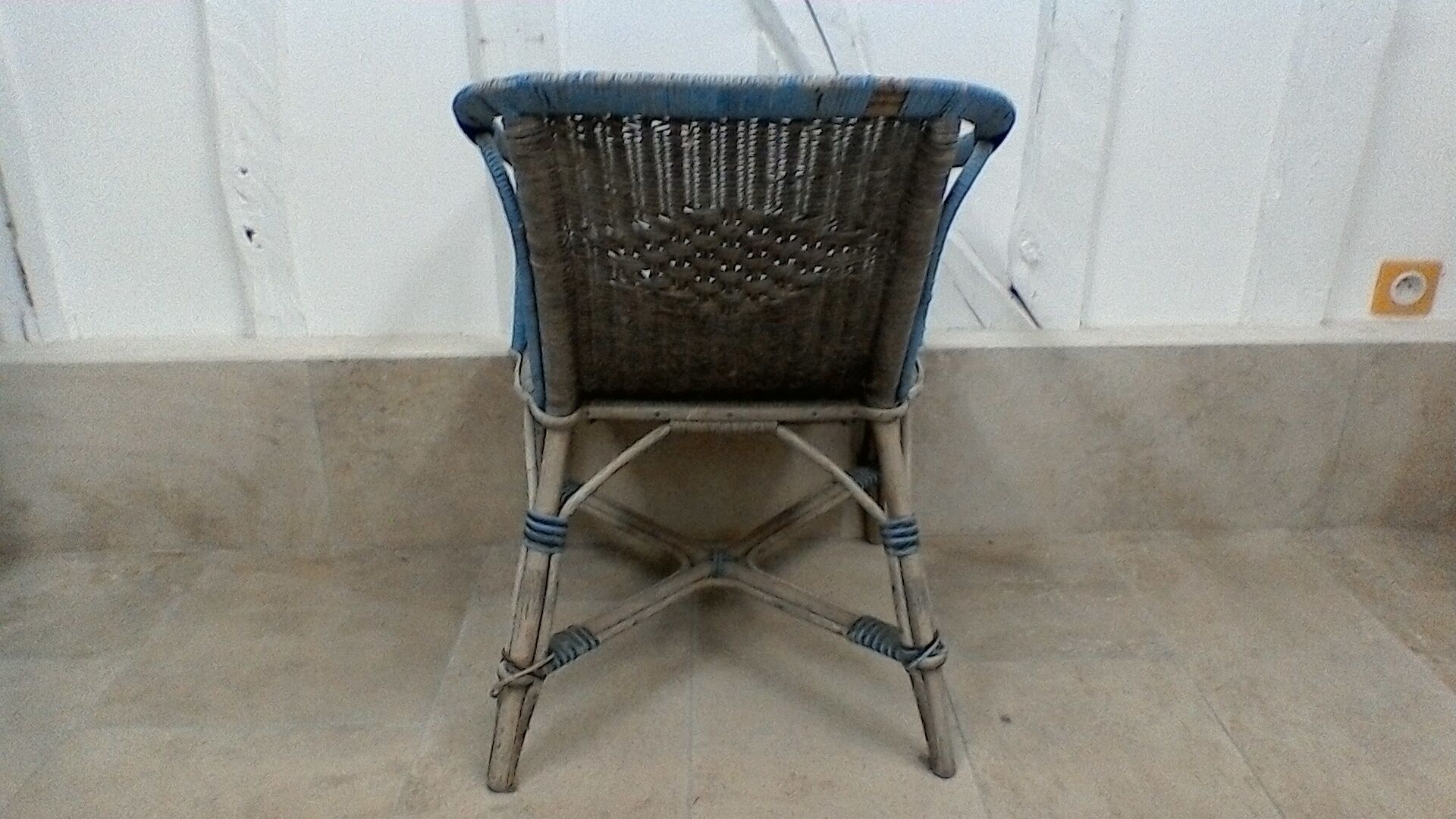 Rattan chair, vintage
