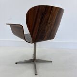 Mid-Century Plywood Focus Chair by A. Belokopytoff for Westnofa