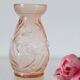 Little hyacinth vase in molded glass, vintage