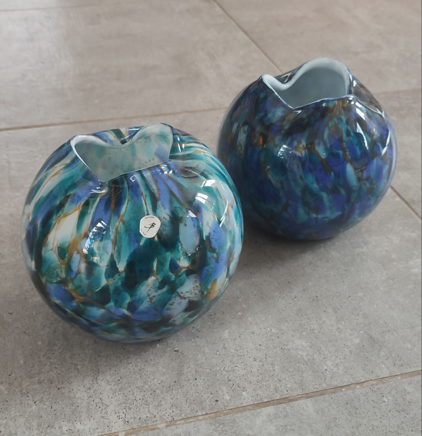 Pair of vases by Hans Jürgen Richartz for Art Collection from the 70s-80s.