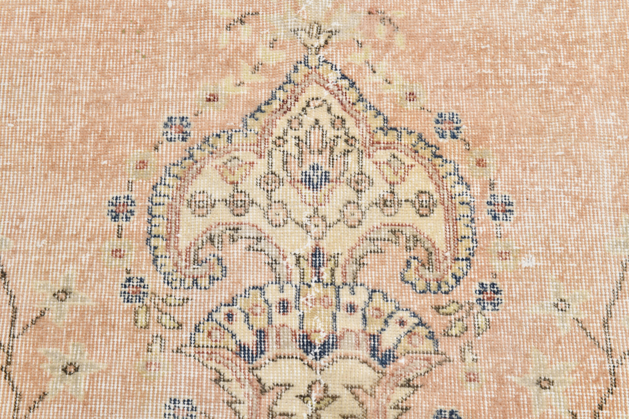 Handmade antique classic rug 361x260cm