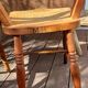 Chaises en bois anglaise circa 19ème