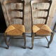 Lot de 2 chaises baumann