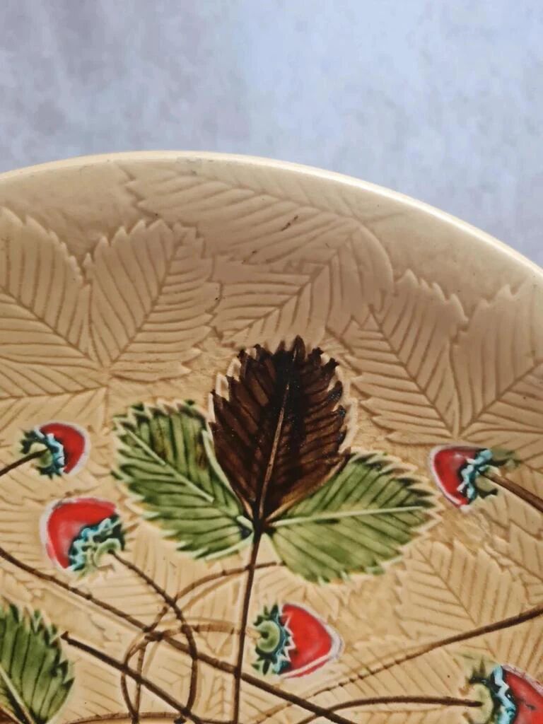 Large antique dish Poët-Laval Drôme France
