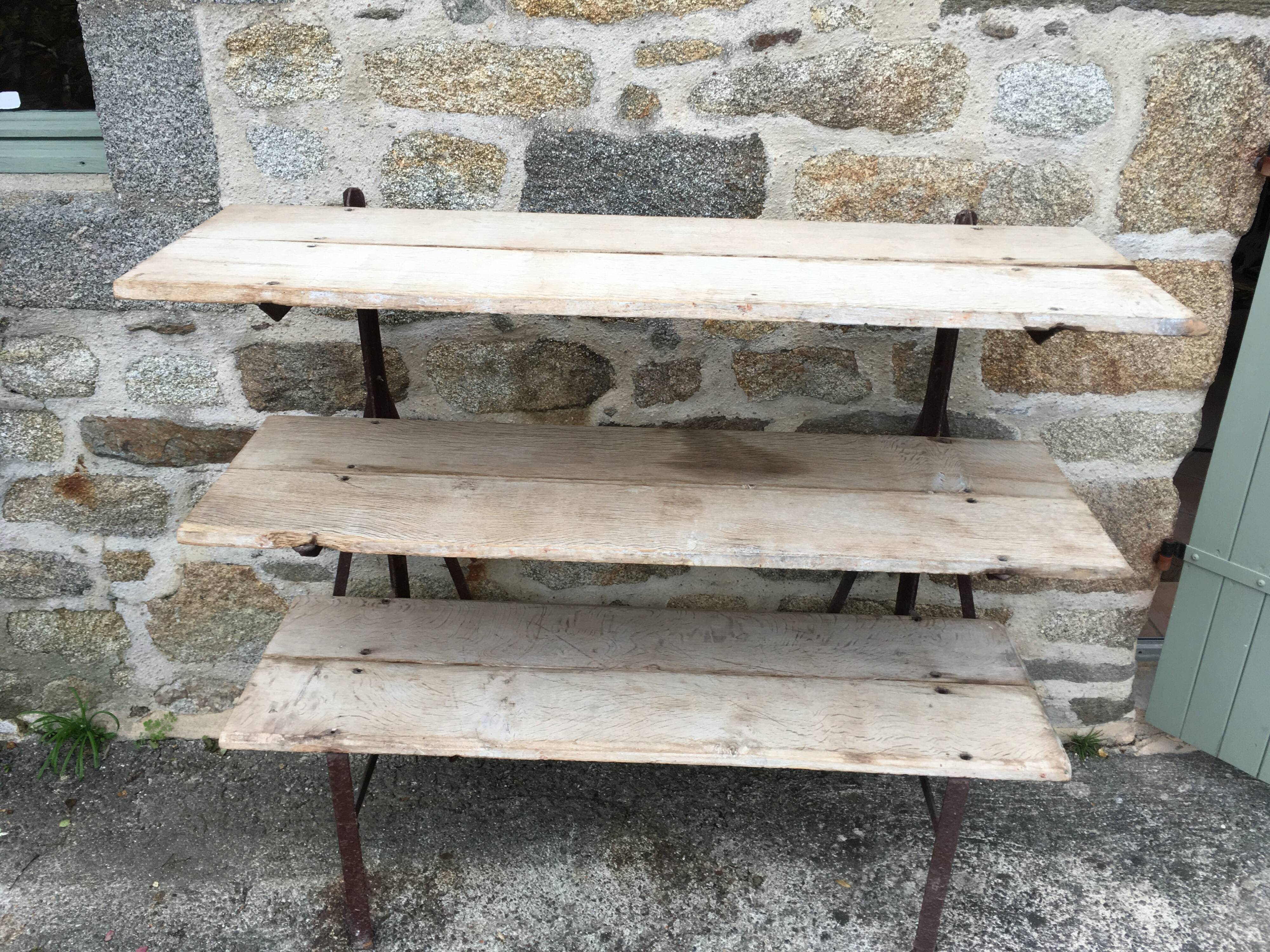 Shelf of florist-furniture business