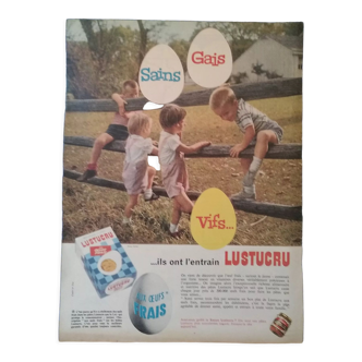 A Lustucru paper advertisement