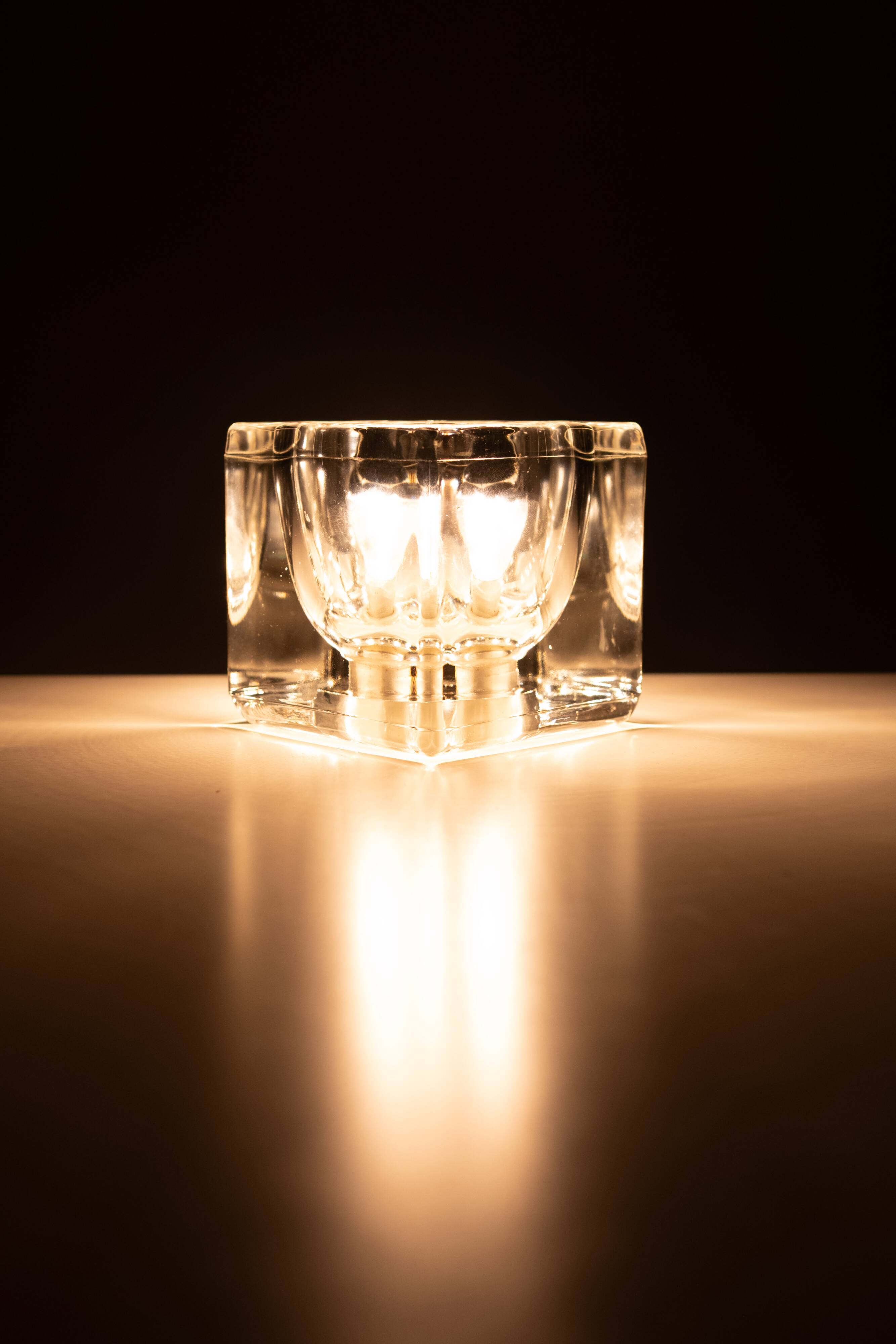 Peill & Putzler Cube Tube lamp Germany 1970s