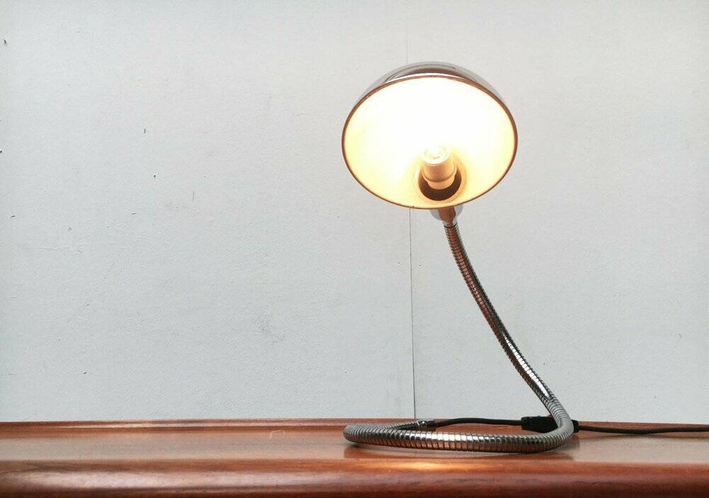 Space Age Snake Cobra Table Lamp, 1970s