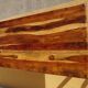 Table en bois exotique, 6/8 personnes