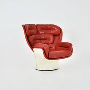 Fauteuil Elda de Joe Colombo pour Comfort Italy, 1960s