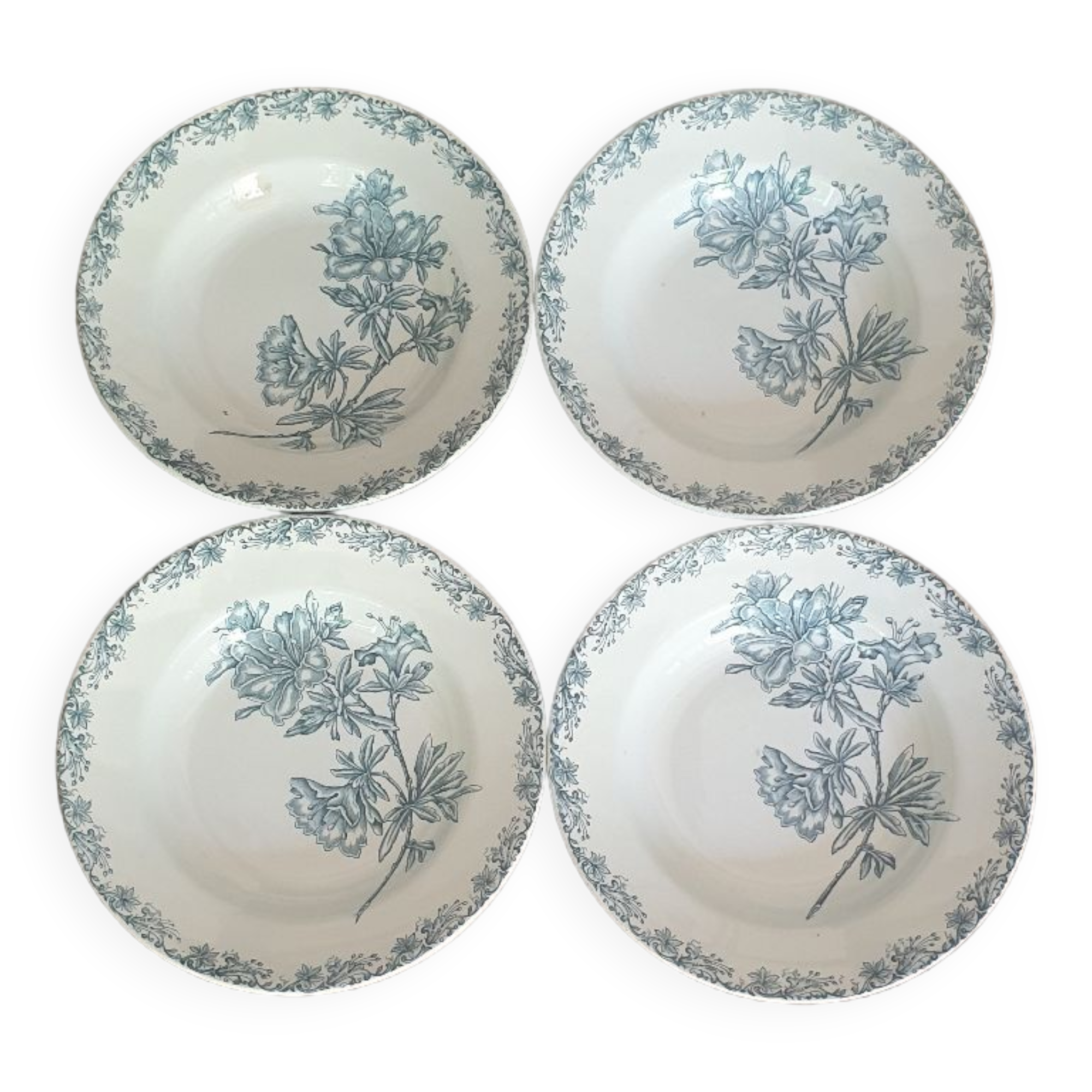 Four plates st Amand