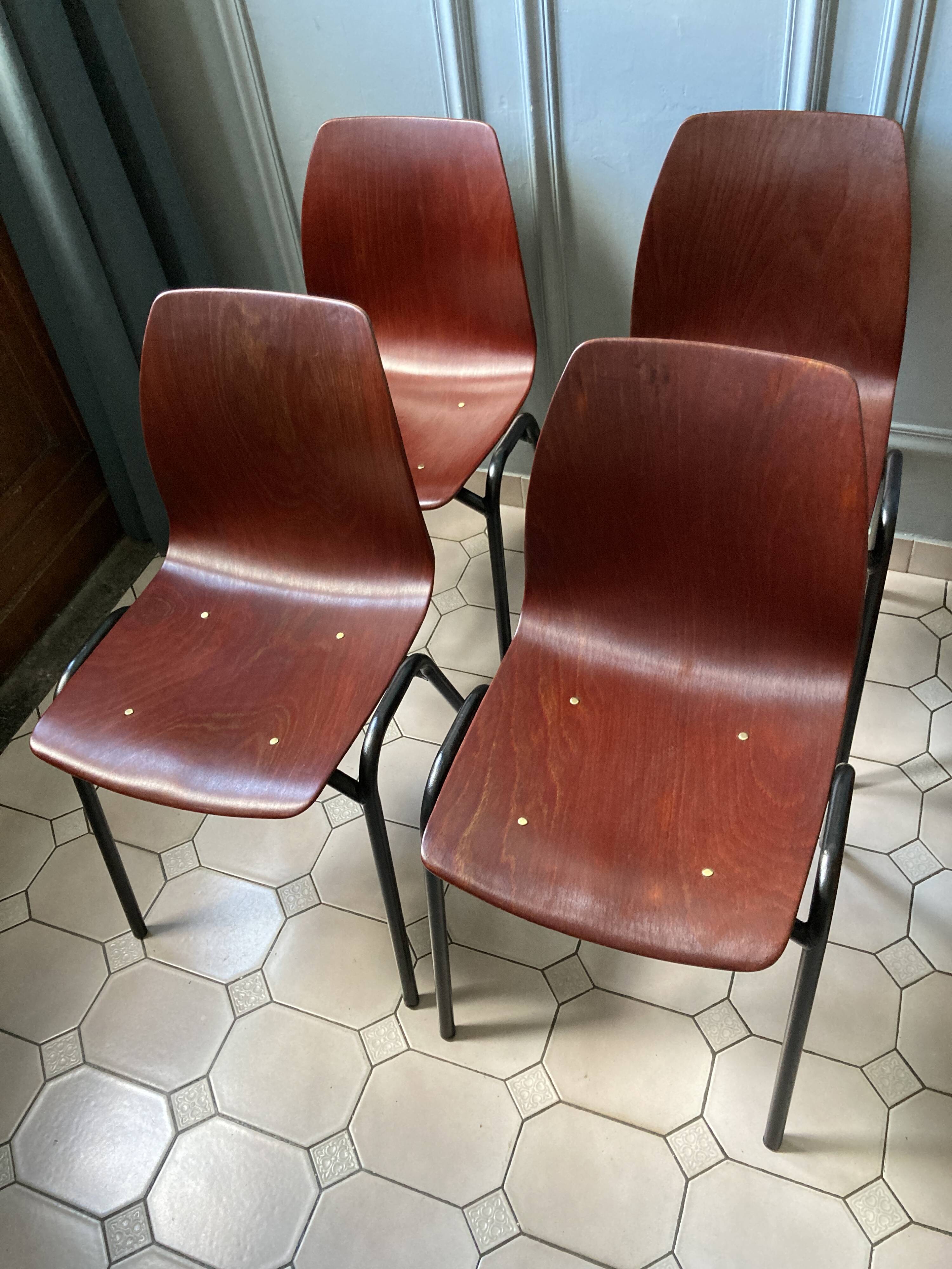 Ensemble de 4 chaise Paghole-Pagwood