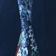 Italian enameled ceramic pitcher / vase - L'Arc d'Auguste.